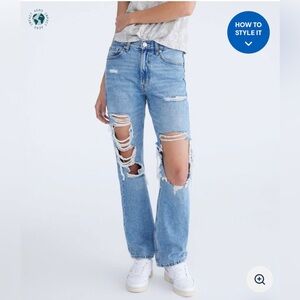 aropostal 90s baggy jeans, size 4